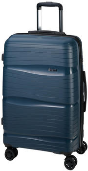 d & n Travel Line 4300 4-Rollen-Trolley 55 cm (4350) blue – Der d & n Travel Line 4300 4-Rollen-Trolley 55 cm (4350) blue - Ihr eleganter Reisebegleiter
