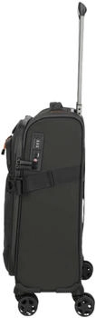 Travelite Briize 4-Rollen-Trolley 55 cm (091047) black – Maximale Mobilität dank innovativer Rolltechnik