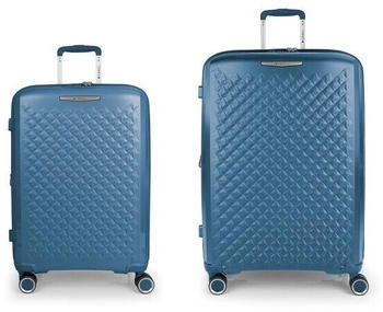 Gabol Queens M and L Suitcase Set (125005_003) in Oil Blue