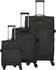 Travelite Briize 4-Rollen-Trolley Set 55/67/78 cm (091040) black