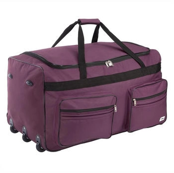 Monzana Rollenreisetasche XXL 160L purple