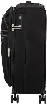 American Tourister Aerospin 4-Rollen-Trolley 55 cm (153536) black – Mühelose Fortbewegung dank innovativer Rollentechnologie