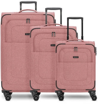 REDOLZ Essentials 12 4-Rollen-Trolley Set 3-tlg. (RD12375-2) rose