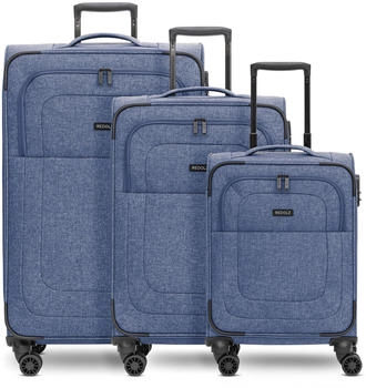 REDOLZ Essentials 12 4-Rollen-Trolley Set 3-tlg. (RD12375-2) blue2