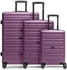 lila: REDOLZ Essentials 08 4-Rollen-Trolley Set 3-tlg. (RD12360-2)