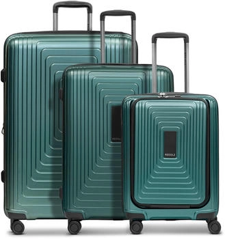 REDOLZ Essentials 14 4-Rollen-Trolley Set 53/65/77 cm (RD12382) pearl-green metallic2