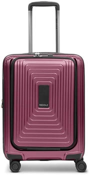 REDOLZ Essentials 14 4-Rollen-Trolley 55 cm (RD12379) aubergine metallic
