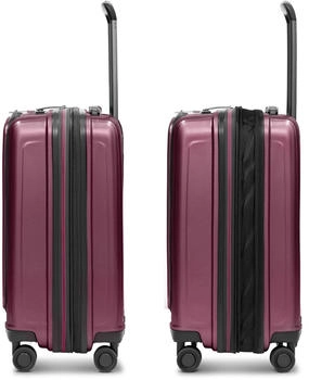 REDOLZ Essentials 14 4-Rollen-Trolley 55 cm (RD12379) aubergine metallic – REDOLZ Essentials 14 4-Rollen-Trolley 55 cm (RD12379) aubergine metallic - Ihr eleganter Reisebegleiter