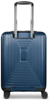 REDOLZ Essentials 14 4-Rollen-Trolley 55 cm Slim (RD12432) dark blue metallic – Maximale Flexibilität durch innovative Rollentechnologie