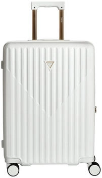 Guess Olbia 4-Rollen-Trolley 64 cm (TMOLPCP4402) white