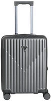 Olbia - 4-Rollen Kabinentrolley S 55 cm (black) - Grau