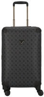 Guess Wilder 4 Rollen Trolley 64 cm mit Dehnfalte - Schwarz