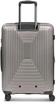 REDOLZ Essentials 14 4-Rollen-Trolley Set 53/65/77 cm (RD12382) coffee grey metallic – Robuste Hartschale für optimalen Schutz Ihres Reisegepäcks