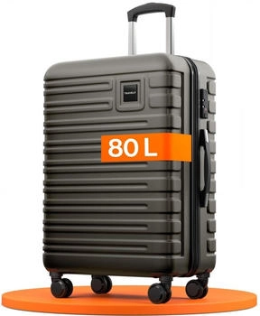 Travely Premium 4-Rollen-Trolley 67 cm moonstone grey