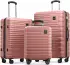 Travely Premium 4-Rollen-Trolley Set 55/67/78,5 cm