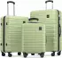 Travely Premium 4-Rollen-Trolley Set 55/67/78,5 cm