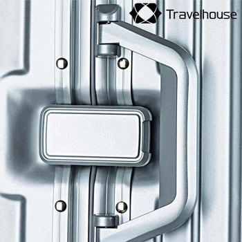 Travelhouse 4-Rollen-Trolley Set 55/65 cm (T1169) silver – Optimaler Schutz für Ihr Reisegepäck