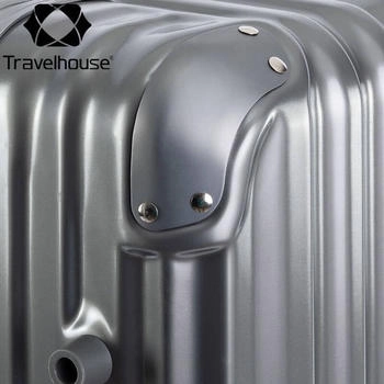 Travelhouse 4-Rollen-Trolley Set 55/65 cm (T1169) grey – Mühelose Mobilität für jedes Terrain