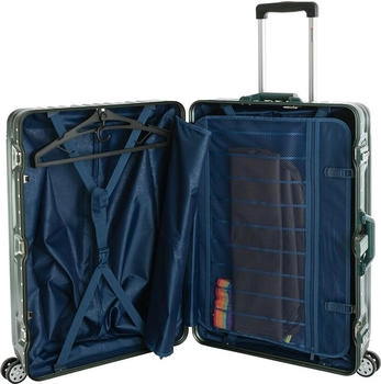 Travelhouse 4-Rollen-Trolley Set 55/65 cm (T1169) green – Travelhouse 4-Rollen-Trolley Set 55/65 cm (T1169) green für stilvoll-komfortables Reisen