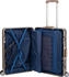 Travelhouse 4-Rollen-Trolley Set 55/65 cm (T1169) gold