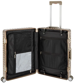 Travelhouse Tokyo 4-Rollen-Trolley 66 cm gold – Der Travelhouse Tokyo 4-Rollen-Trolley 66 cm gold - Ihr eleganter Reisebegleiter