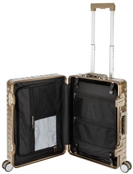 Travelhouse Tokyo 4-Rollen-Trolley 55 cm gold – Travelhouse Tokyo 4-Rollen-Trolley 55 cm gold - Eleganter Begleiter für Weltenbummler