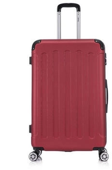 Flexot F-2045 4-Rollen-Trolley 76 cm ruby red