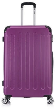 Flexot F-2045 4-Rollen-Trolley 76 cm aubergine