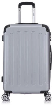 Flexot F-2045 4-Rollen-Trolley 66 cm silver