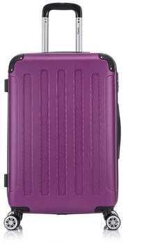 Flexot F-2045 4-Rollen-Trolley 66 cm aubergine