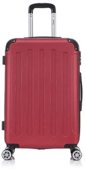 Flexot F-2045 4-Rollen-Trolley 66 cm ruby red