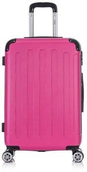Flexot F-2045 4-Rollen-Trolley 66 cm rose