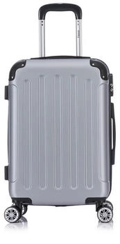 Flexot F-2045 4-Rollen-Trolley 55 cm silver