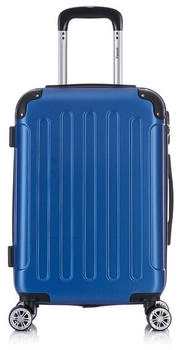 Flexot F-2045 4-Rollen-Trolley 55 cm pearl blue