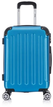 Flexot F-2045 4-Rollen-Trolley 55 cm brilliant blue