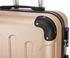 Flexot F-2045 4-Rollen-Trolley Set 55/66/76 cm gold