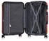 Flexot F-2045 4-Rollen-Trolley Set 55/66/76 cm neon orange