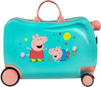 UNDERCOVER Kinderkoffer "Ride-on Trolley, Peppa Pig" 20 l 4 Rollen zum sitzen...