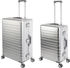 Travelhouse Oslo 4-Rollen-Trolley Set 65/75 cm silver