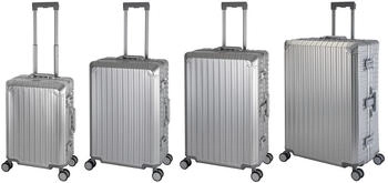 Travelhouse Tokyo 4-Rollen-Trolley Set 55/66/72/78 cm silver