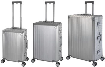 Travelhouse Tokyo 4-Rollen-Trolley Set 55/66/78 cm silver