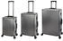 Travelhouse Tokyo 4-Rollen-Trolley Set 55/66/78 cm grey