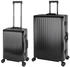 Travelhouse Tokyo 4-Rollen-Trolley Set 55/78 cm black