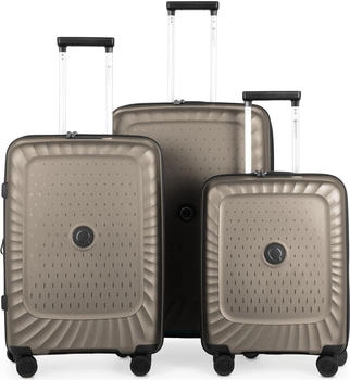 Hauptstadtkoffer Kotti 4-Rollen-Trolley Set 55/65/75 cm champagne