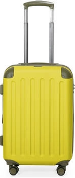 Hauptstadtkoffer Spree 4-Rollen-Trolley 55 cm Double Wheels TSA lemon matt