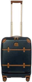 Bric's Milano Bellagio 4-Rollen-Trolley 55 cm (BBG38312) blue/tan