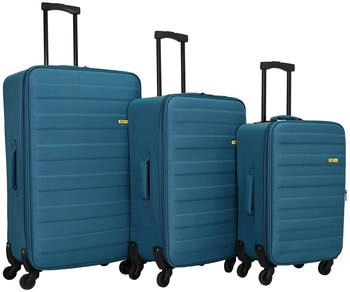 SiGN 4-Rollen-Trolley Set 60/70/80 cm (SG-06) pastel blue