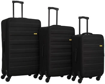 SiGN 4-Rollen-Trolley Set 60/70/80 cm (SG-06) black