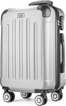 Posh Club 49 4-Rollen-Trolley 66 cm silver