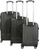 INVIDA Glüückskind 4-Rollen-Trolley Set 55,5/65,5/75,5 cm anthracite2